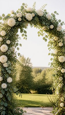 Photorealistic Still Life Art Style wedding invitation example