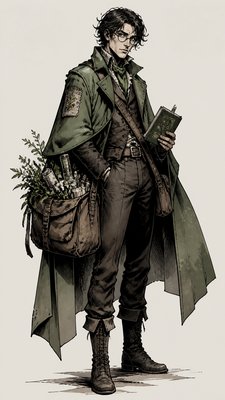 Graphic Novel Art character design