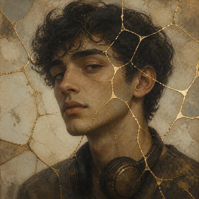 Wabi-Sabi Kintsugi Painting Discord profile picture example