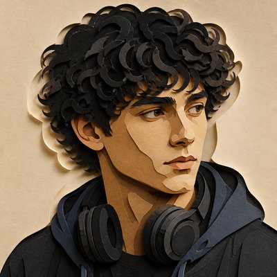 Paper Cut Art Style Discord profile picture example