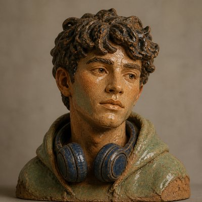Ceramic Sculpture Art Style Discord profile picture example