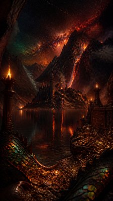 Dragoncore Aesthetic phone wallpaper example