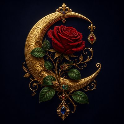 Royalcore Aesthetic tattoo design example