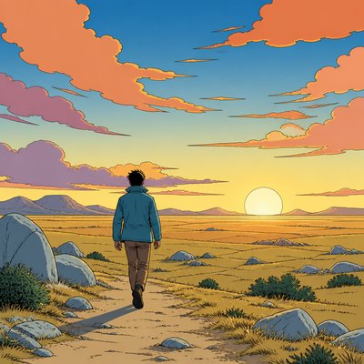 European Comic Art (Ligne Claire) album cover example