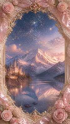 Princesscore Aesthetic phone wallpaper example