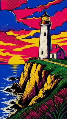 Pop Art Still Life Art Style poster example