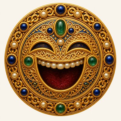 Byzantine Jewelry Design Twitch emote example