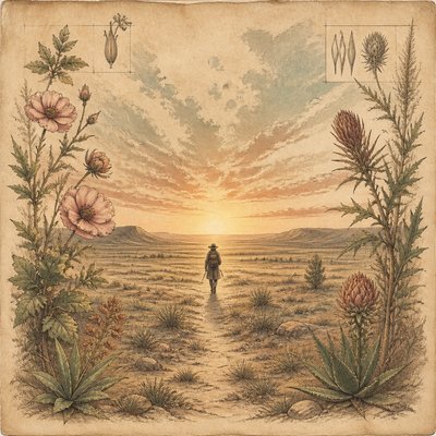 Botanical Nature Art album cover example
