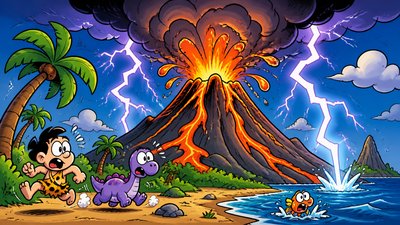 Cartoon Comic Art YouTube thumbnail example