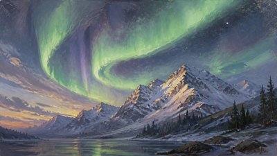 Plein Air Realism Art Style banner example