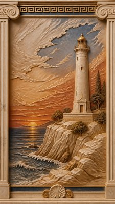 Ancient Greek Classical Art Style poster example