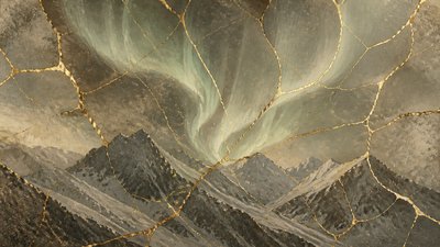 Wabi-Sabi Kintsugi Painting banner example