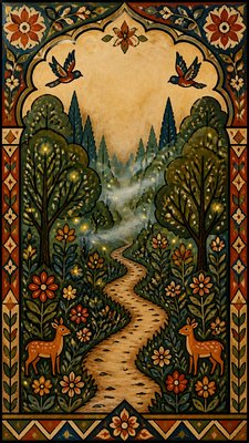 Folk Art Style book cover example