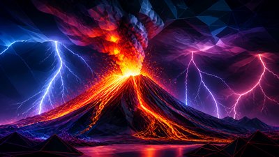 Digital Geometric Art YouTube thumbnail example