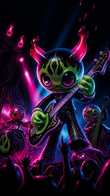 Lowbrow Art Style flyer example
