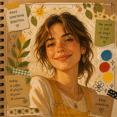 Art Hoe Aesthetic profile picture example