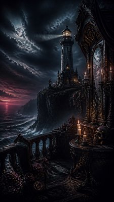 Dark Gothic Art poster example