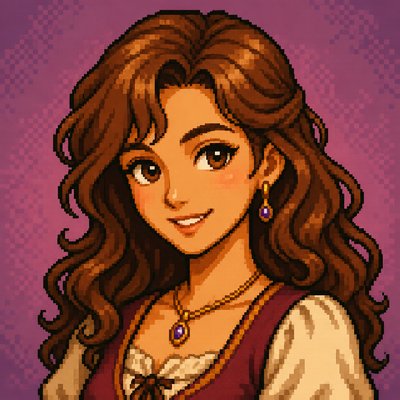 16-Bit Pixel Art Style profile picture example