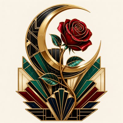 Art Deco Style tattoo design example