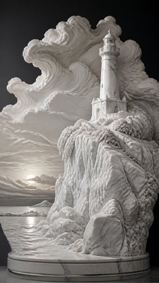 Classical Marble Sculpture Art Style poster example