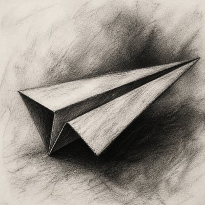 Charcoal Portrait Art Style icon example