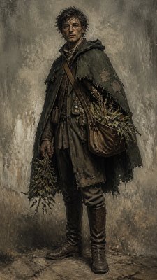Ashcan School Art Style character design example
