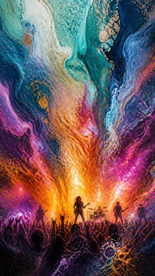 Fluid Abstract Art Style flyer example