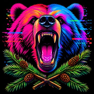 Neo-Pop Art Style t-shirt design example