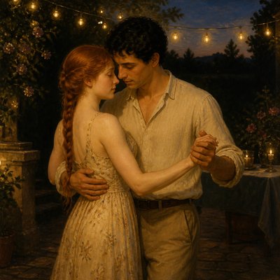 Classical Realist Figurative Art Style couple portrait example