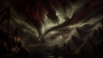 Gothic Horror Art banner example