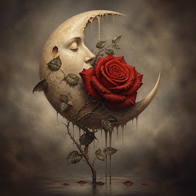 Surrealism Art Style tattoo design example
