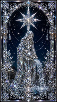 Crystal Jewelry Style tarot card example