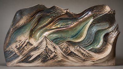 Contemporary Sculptural Ceramic Art Style banner example