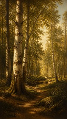 Classical Realism Art Style wall art print example