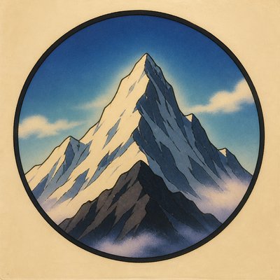 90s Anime Cell Animation Still logo concept example