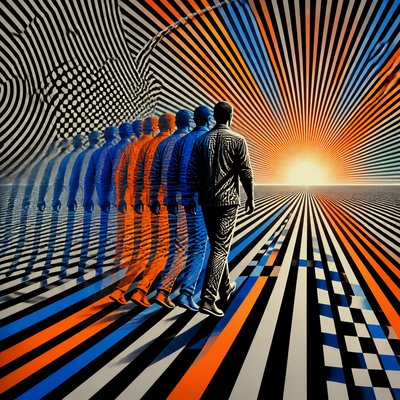 Kinetic Art Style album cover example