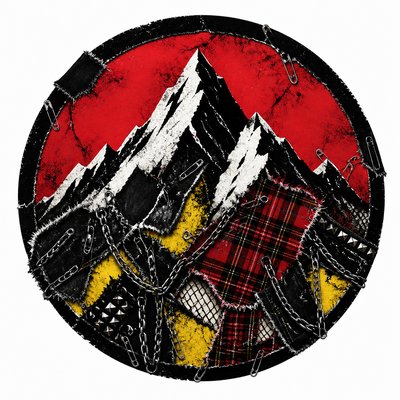 Punk Fashion Style logo concept example