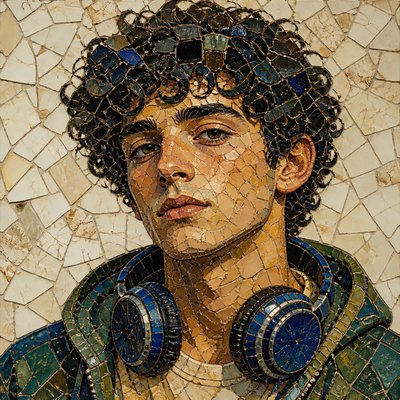 Ceramic Mosaic Art Style Discord profile picture example