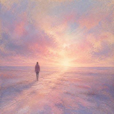 Pastel Art Style album cover example