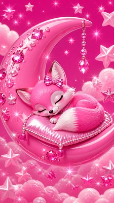 Barbiecore Aesthetic baby announcement example