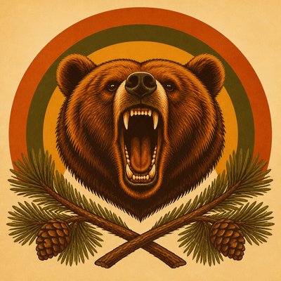 Retro 70s Interior Design t-shirt design example