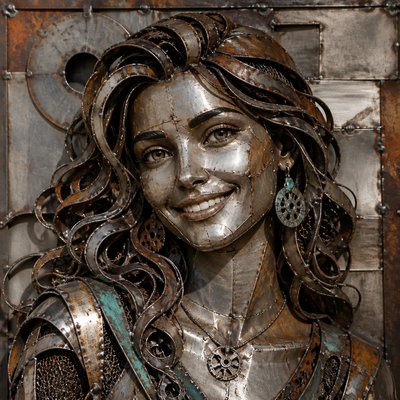 Metal Assemblage Sculpture Art Style profile picture example