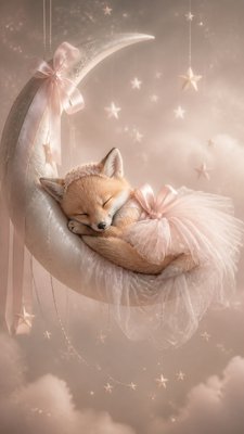 Balletcore Aesthetic baby announcement example