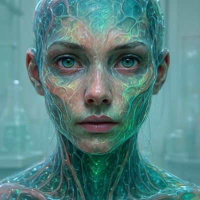 AI-generated interpretation of Bio Art