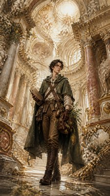 Baroque Architecture character design example