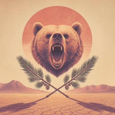 Desertwave Aesthetic t-shirt design example