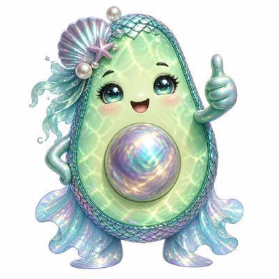 Mermaidcore Aesthetic sticker example