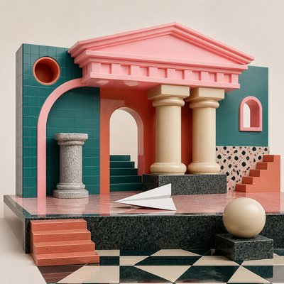 Postmodern Architecture icon example