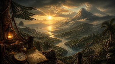 Piratecore Aesthetic desktop wallpaper example