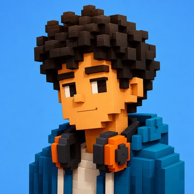 Voxel Art Style Discord profile picture example